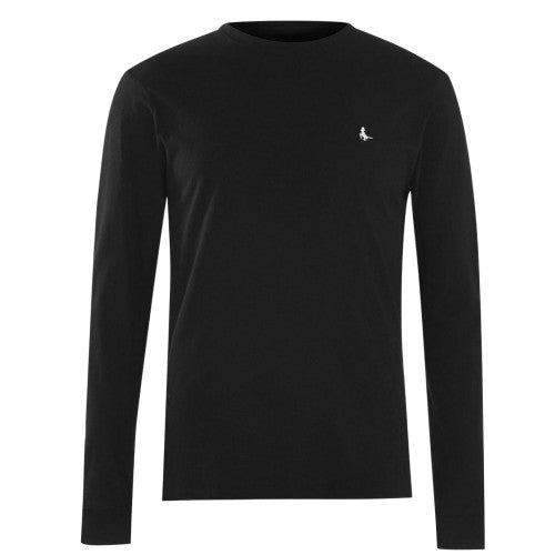 Front - Jack Wills Mens Sandleford Crew Neck Long-Sleeved T-Shirt