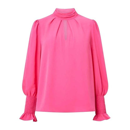 Front - French Connection Womens/Ladies High-Neck Regular Blouse
