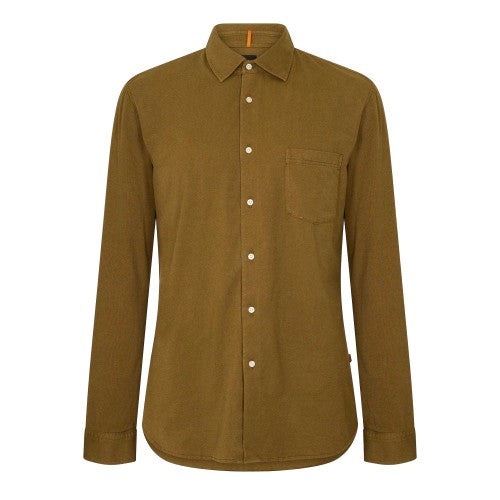 Front - Boss Mens Mysoft Slim Shirt