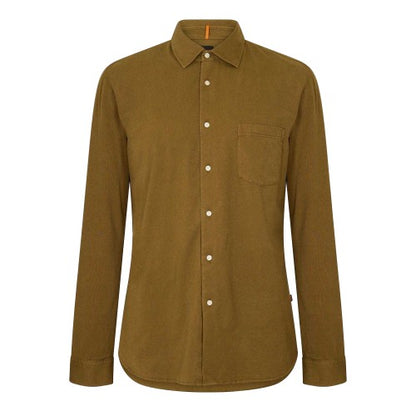 Front - Boss Mens Mysoft Slim Shirt