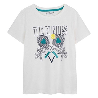 Front - Kids Around Childrens/Kids Tennis Ball T-Shirt