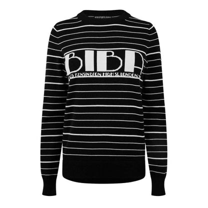 Front - Biba Womens/Ladies Heritage Striped Jumper
