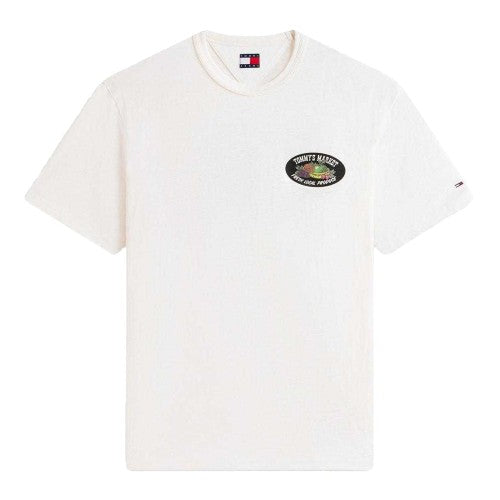 Front - Tommy Jeans Mens Fruit Regular T-Shirt