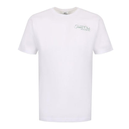 Front - Slazenger Womens/Ladies Tennis Club Back Print T-Shirt