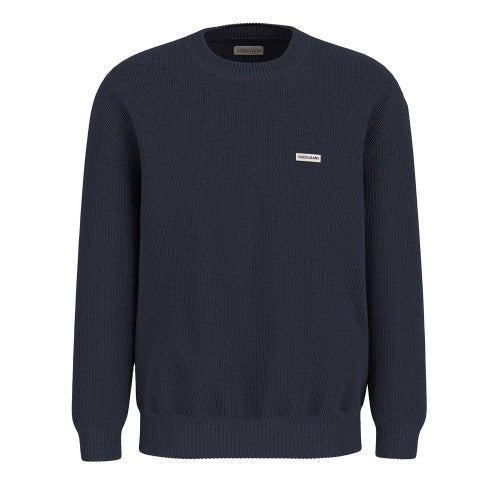Front - Guess Mens Knitted Long-Sleeved Jumper