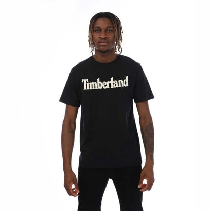 Front - Timberland Mens Northwood Wordmark T-Shirt