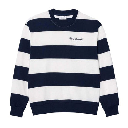 Front - Lacoste Womens/Ladies French Made Organic Cotton Oversized Sweatshirt