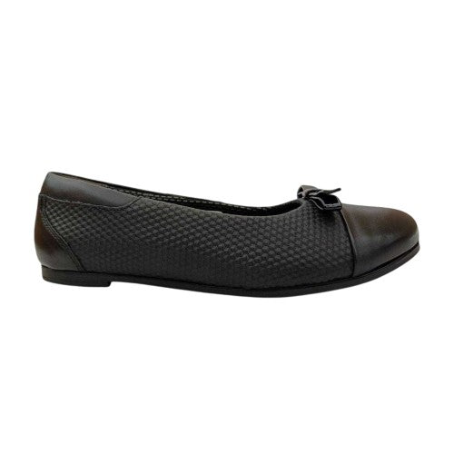 Front - Firetrap Womens/Ladies Bow Detail Ballet Flats