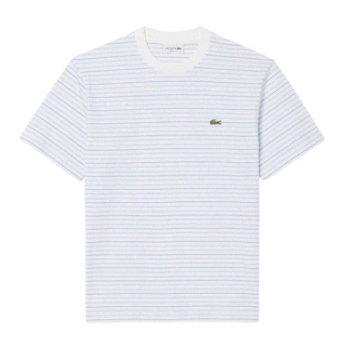 Front - Lacoste Mens Stripe Regular T-Shirt