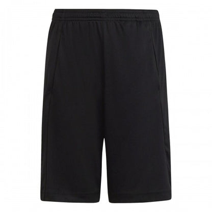 Front - Adidas Boys Essentials Logo Shorts