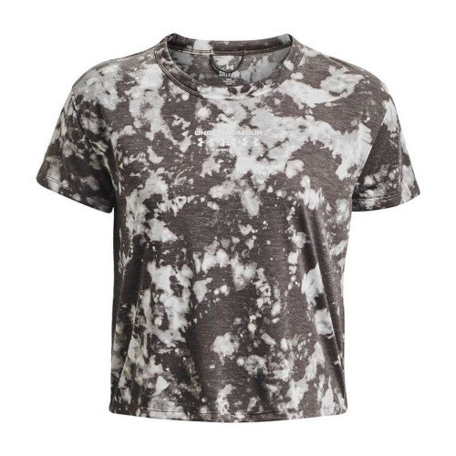 Front - Under Armour Womens/Ladies Run Trail Distressed Regular T-Shirt
