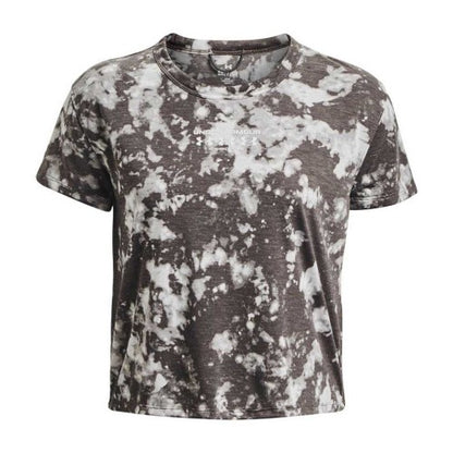 Front - Under Armour Womens/Ladies Run Trail Distressed Regular T-Shirt