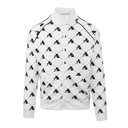 Front - Aquascutum Mens Funnel Neck Raglan Track Jacket