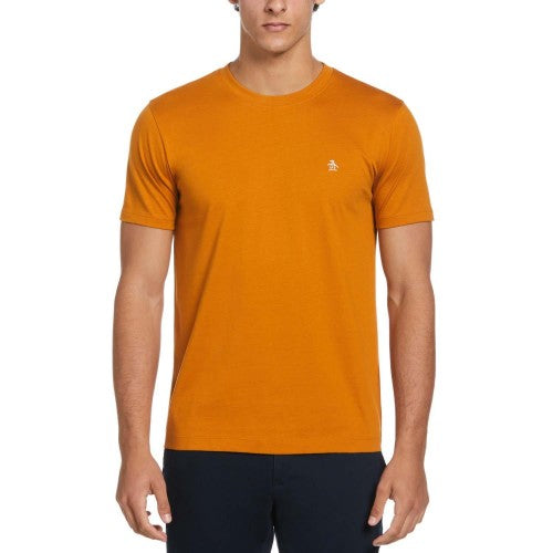 Front - Original Penguin Mens Pete Embroidered Logo T-Shirt
