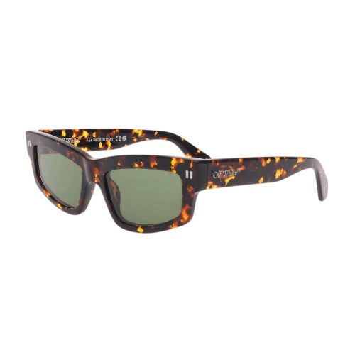 Front - Off White Miramar Tortoise Shell Sunglasses