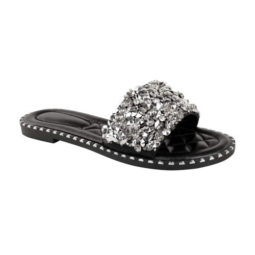 Front - Where´s That From Womens/Ladies Bella Flat Slides