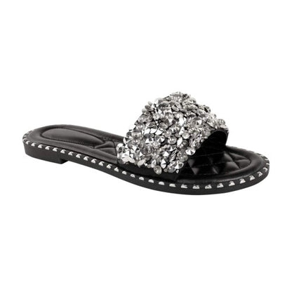 Front - Where´s That From Womens/Ladies Bella Flat Slides