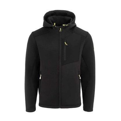 Front - Dunlop Mens Hybrid Fleece Jacket