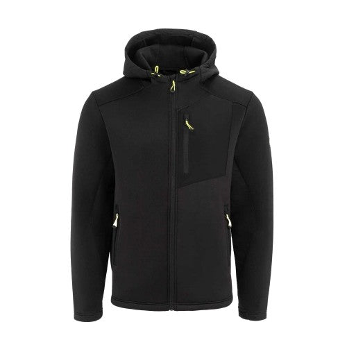 Front - Dunlop Mens Hybrid Fleece Jacket