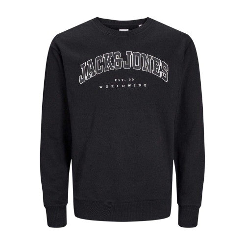 Front - Jack And Jones Boys Varsity Long-Sleeved Sweatshirt