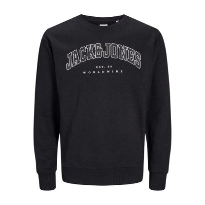 Front - Jack And Jones Boys Varsity Long-Sleeved Sweatshirt