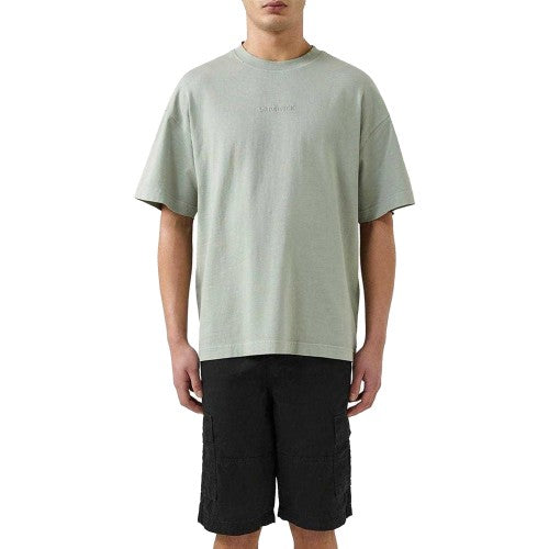 Front - Patrick Mens Andrew Embroidered Logo Regular T-Shirt