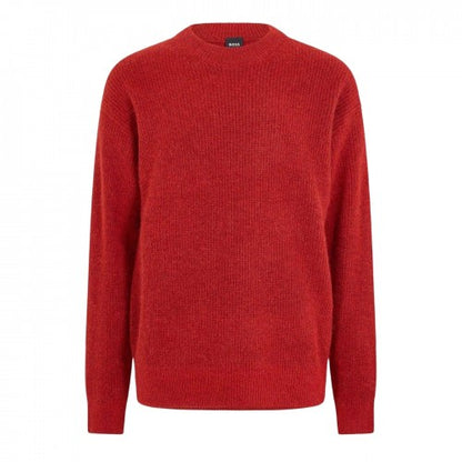 Front - Boss Mens Crew Neck Sweater Top