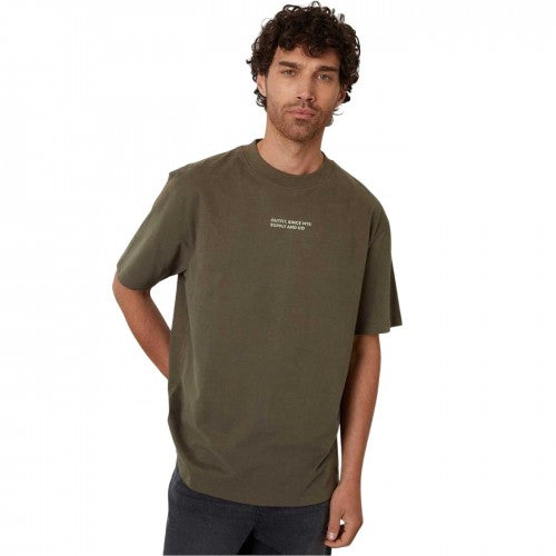 Front - Threadbare Mens Graphic Print Short-Sleeved T-Shirt