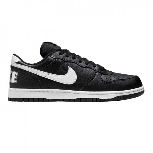 Front - Nike Mens Court Borough Swoosh Leather Trainers