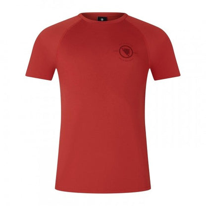 Front - Endura Mens Loop Relaxed Fit Raglan T-Shirt