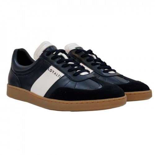 Front - Loyalti Mens Kalle Leather Trainers