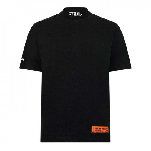Front - Heron Preston Mens CTMNB Jersey Oversized T-Shirt