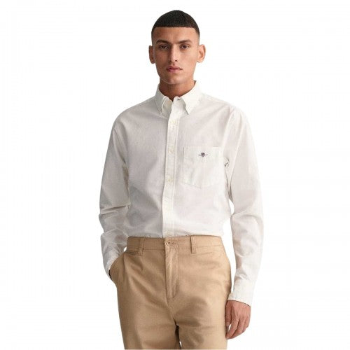 Front - Gant Mens Oxford Shirt