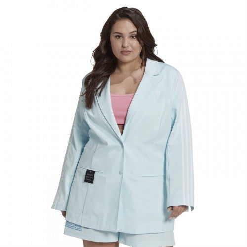 Front - Adidas Womens/Ladies Lapel Collar Plus Blazer