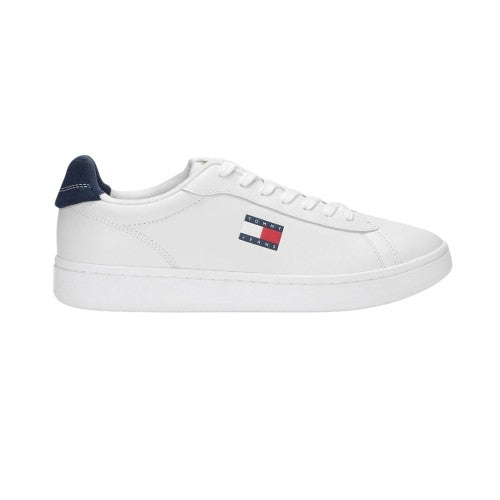 Front - Tommy Jeans Mens Archive 98 Leather Trainers