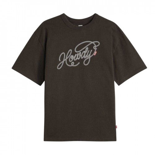 Front - Levis Womens/Ladies Graphic Print Boyfriend T-Shirt