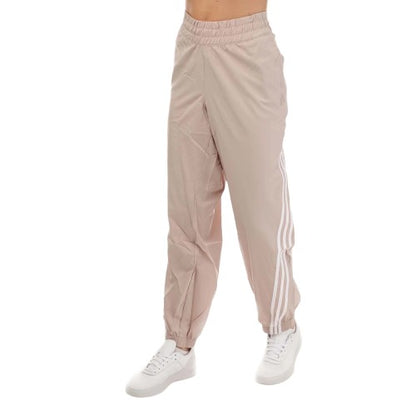 Front - Adidas Womens/Ladies Train Icons Woven Jogging Bottoms