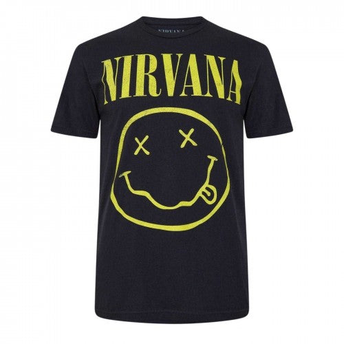 Front - Nirvana Mens Band Regular T-Shirt