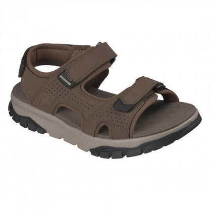Front - Skechers Mens Flat Sandals