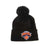 Front - New Era NBA New York Knicks Knitted Beanie