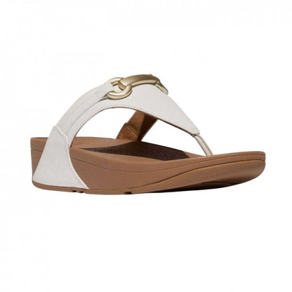 Front - Fit Flop Womens/Ladies Leather Snaffle Standard Sandals