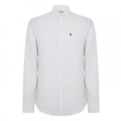 Front - Original Penguin Mens Oxford Cotton Button-Down Shirt