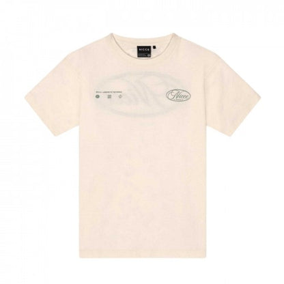 Front - Nicce Mens Grant Back Print Oversized T-Shirt