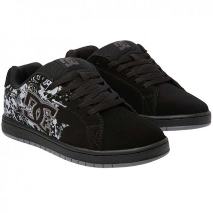 Front - DC Mens Gaveler Suede Skate Shoes