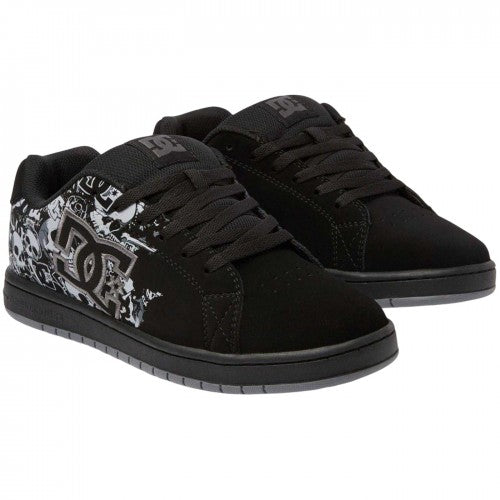 Front - DC Mens Gaveler Suede Skate Shoes