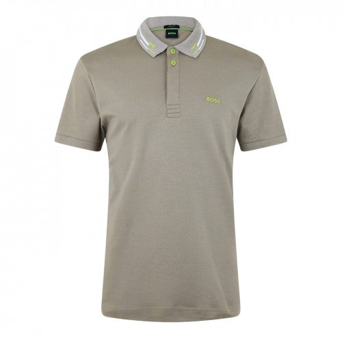 Front - Boss Mens Paddy Logo Polo Shirt
