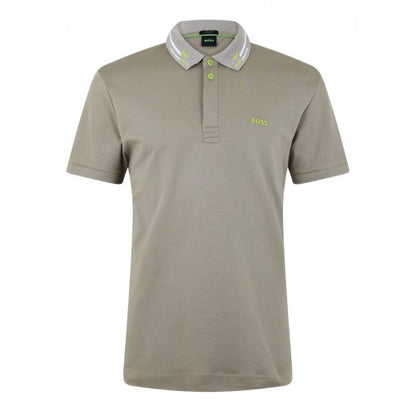 Front - Boss Mens Paddy Logo Polo Shirt