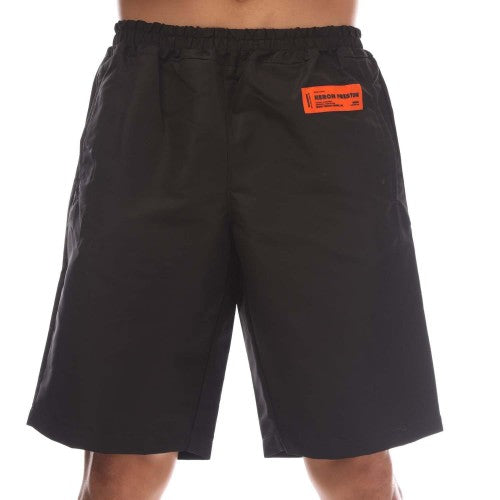 Front - Heron Preston Mens Ex Ray Nylon Shorts