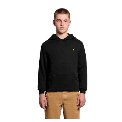Front - Lyle & Scott Childrens/Kids Cotton Overhead Hoodie