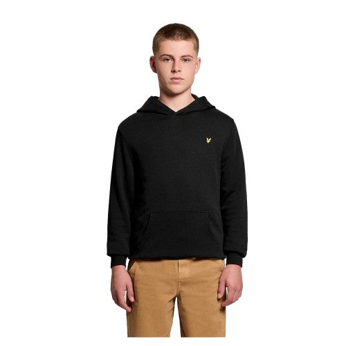Front - Lyle & Scott Childrens/Kids Cotton Overhead Hoodie
